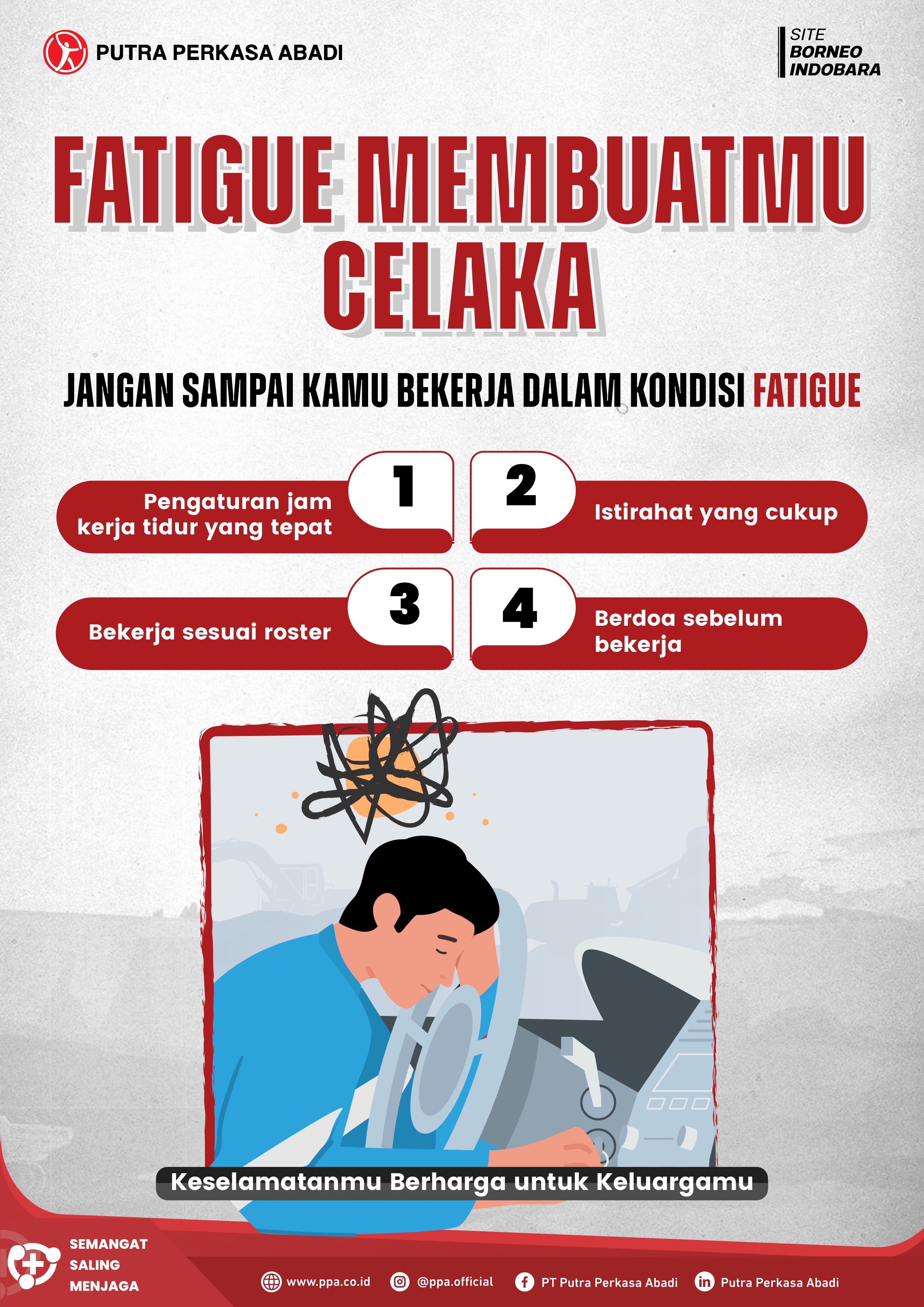 Fatigue Membuatmu Celaka, Kenali dan Cegah Sebelum Terlambat